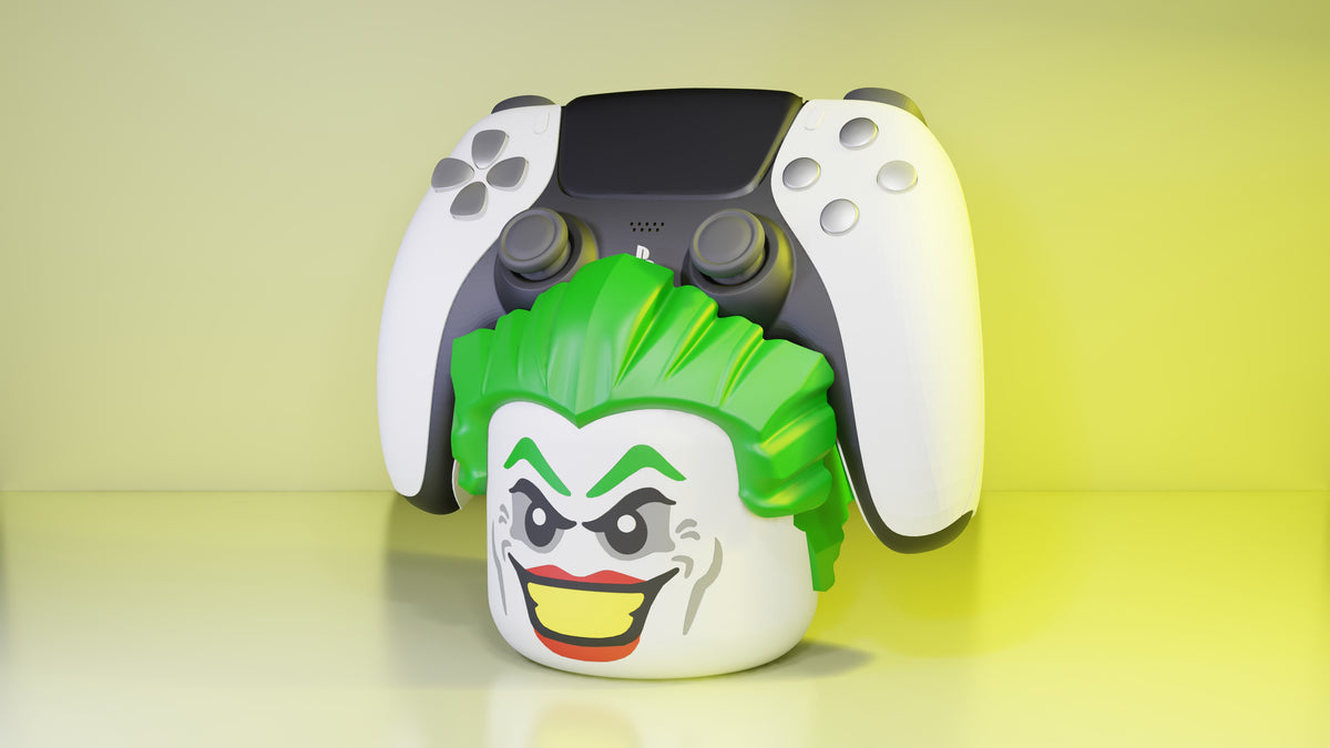 Joker Controller Holder Stand for PS5 DualSense, Gaming Desk Decor