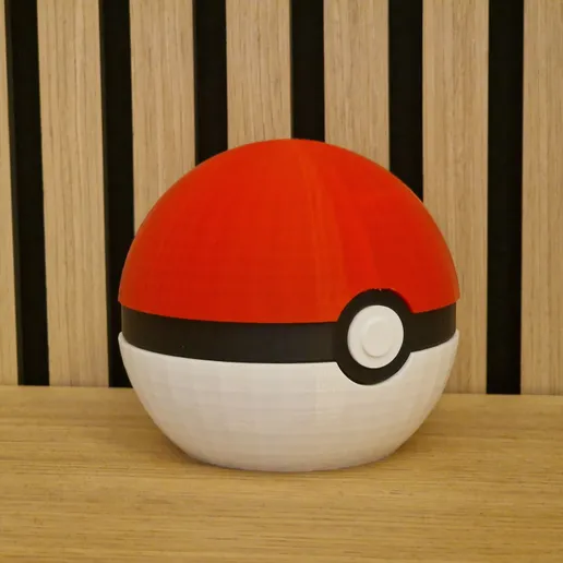 Pokeball-Themed Game Cartridge Holder | Switch Game Card Storage - 3DPrintingLabDesigns