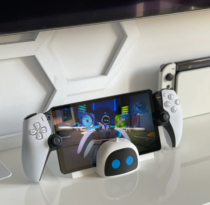 Astro Bot Playstation Portal Stand - PS5 Remote Play Holder & Charging Dock