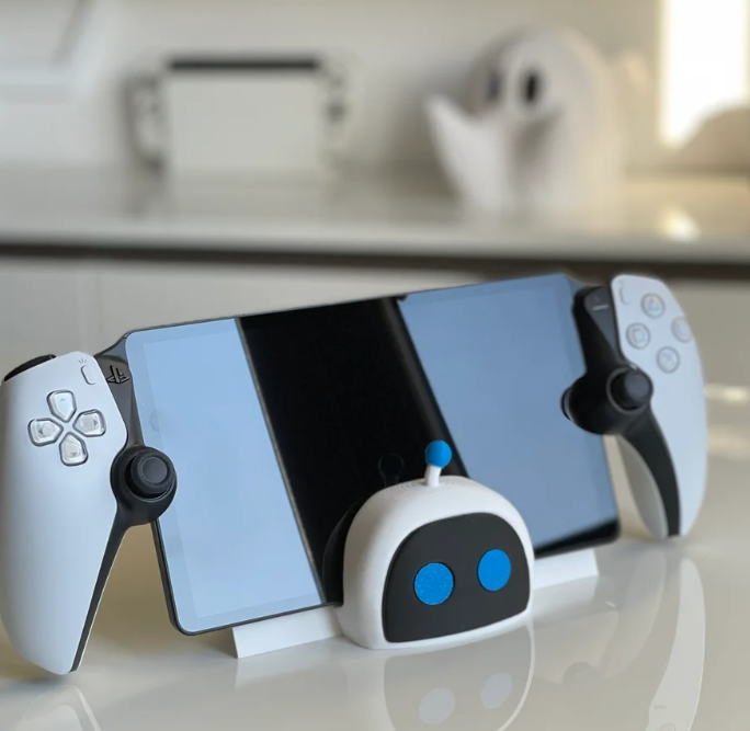 Astro Bot Playstation Portal Stand - PS5 Remote Play Holder & Charging Dock
