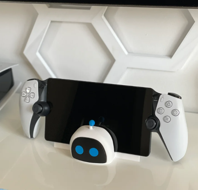 Astro Bot Playstation Portal Stand - PS5 Remote Play Holder & Charging Dock