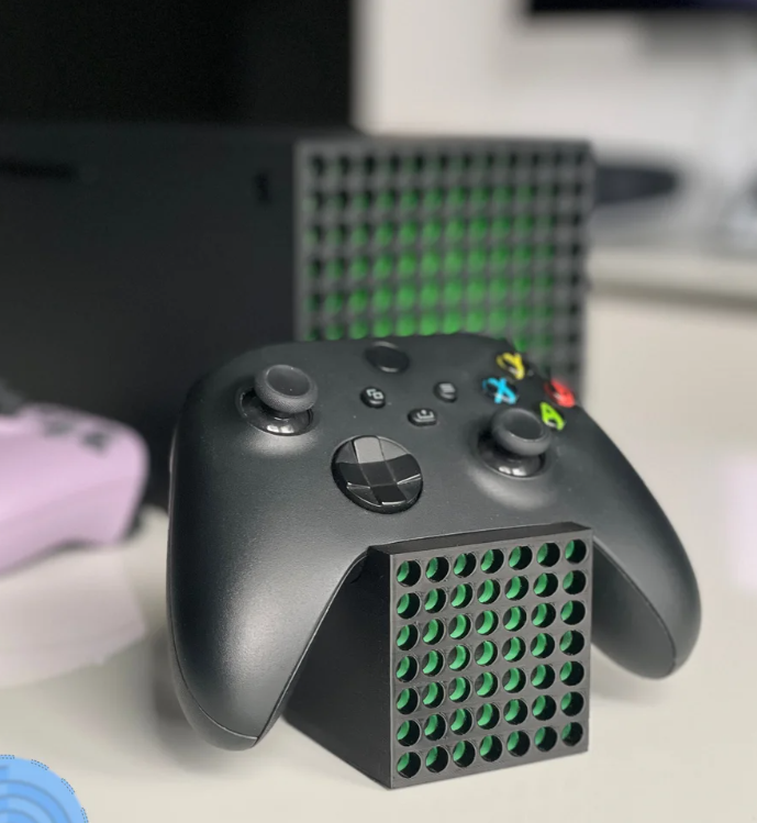 Βάση χειριστηρίου Xbox Series X – Μοιάζει με κονσόλα, κρατάει το χειριστήριό σας | Αστείο δώρο για gamer, διακόσμηση Xbox, σταθμός σύνδεσης Xbox