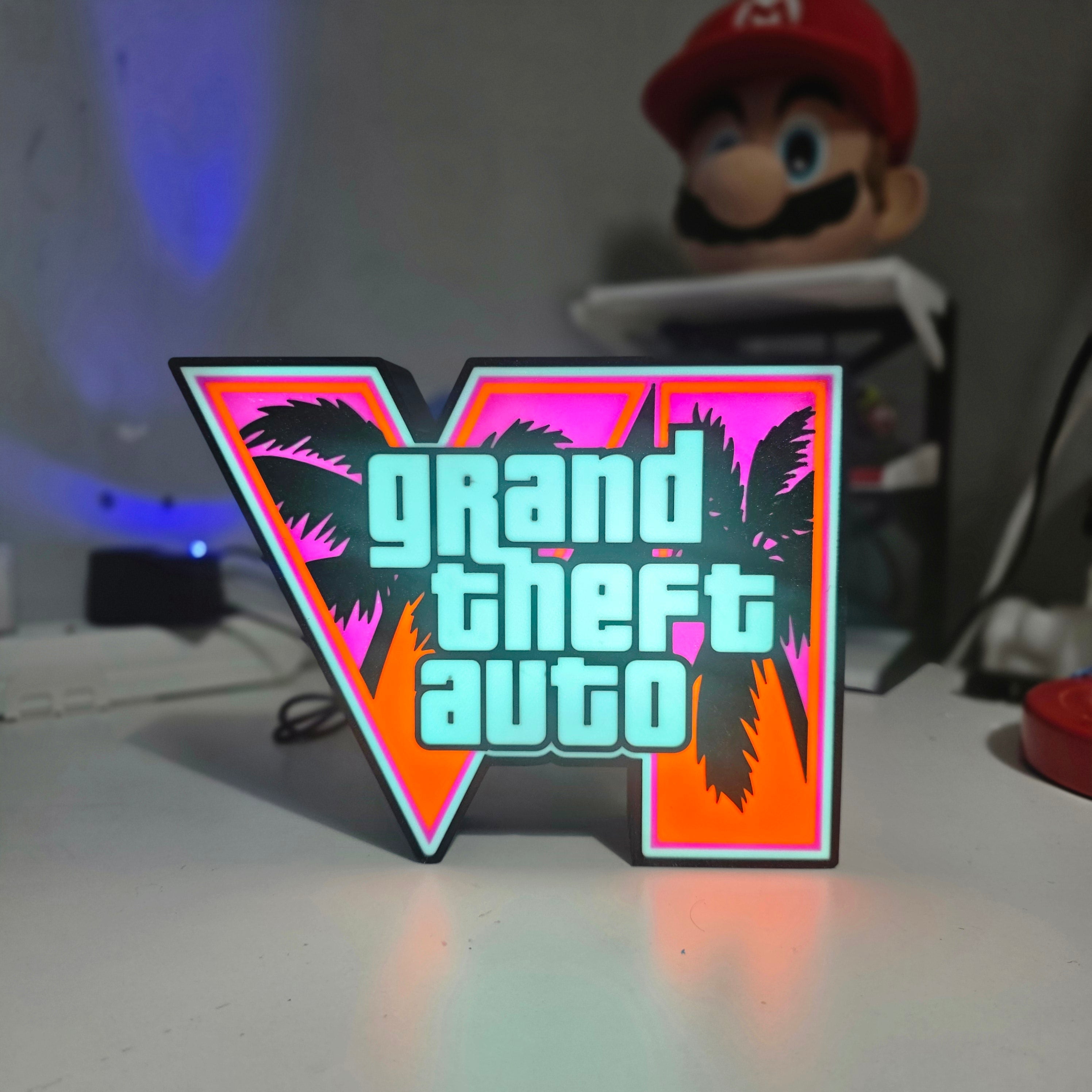 GTA 6 LED RGB Lightbox