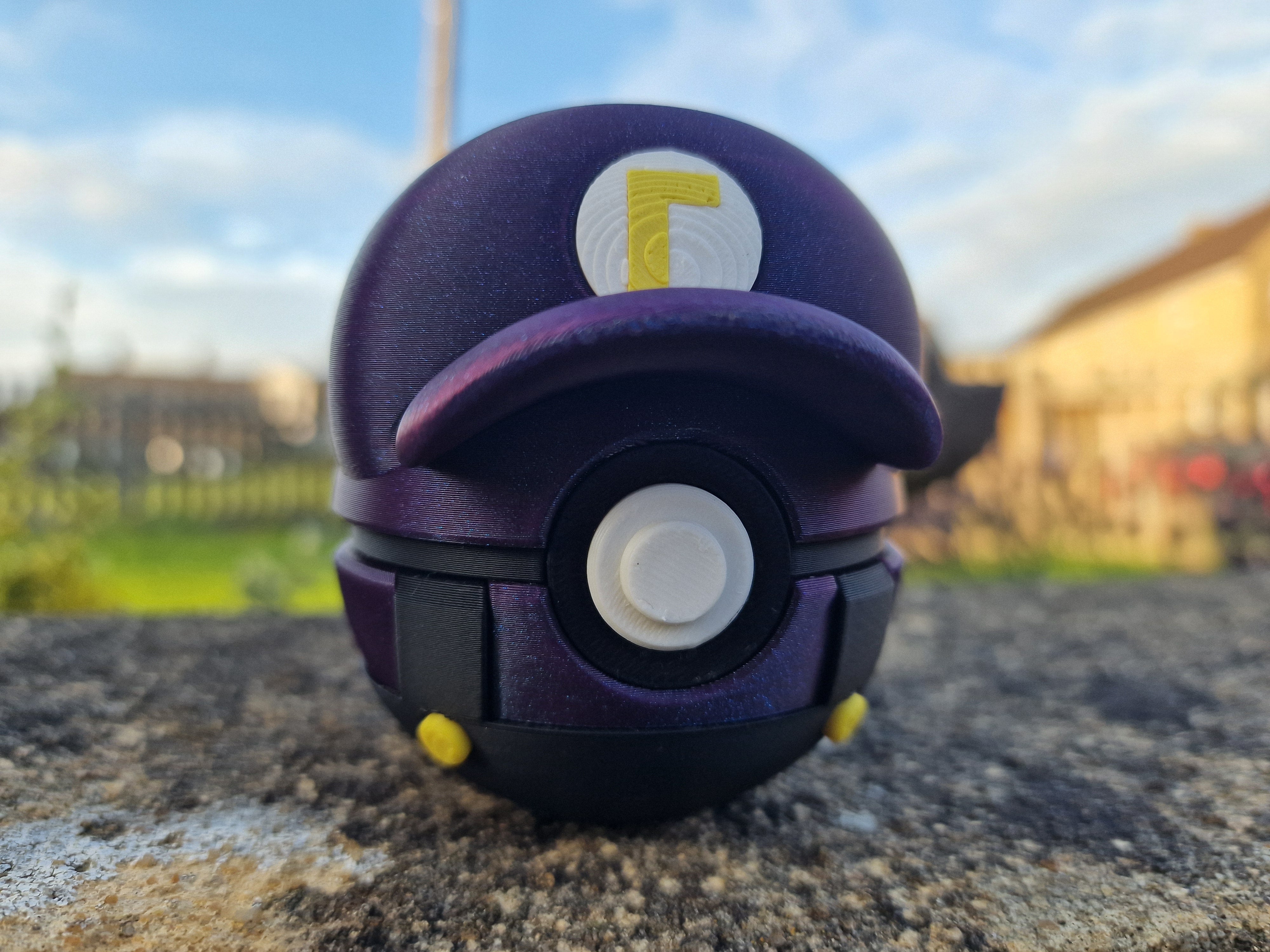 Waluigi Pokeball Collector’s Edition | Pokeball Fan Art