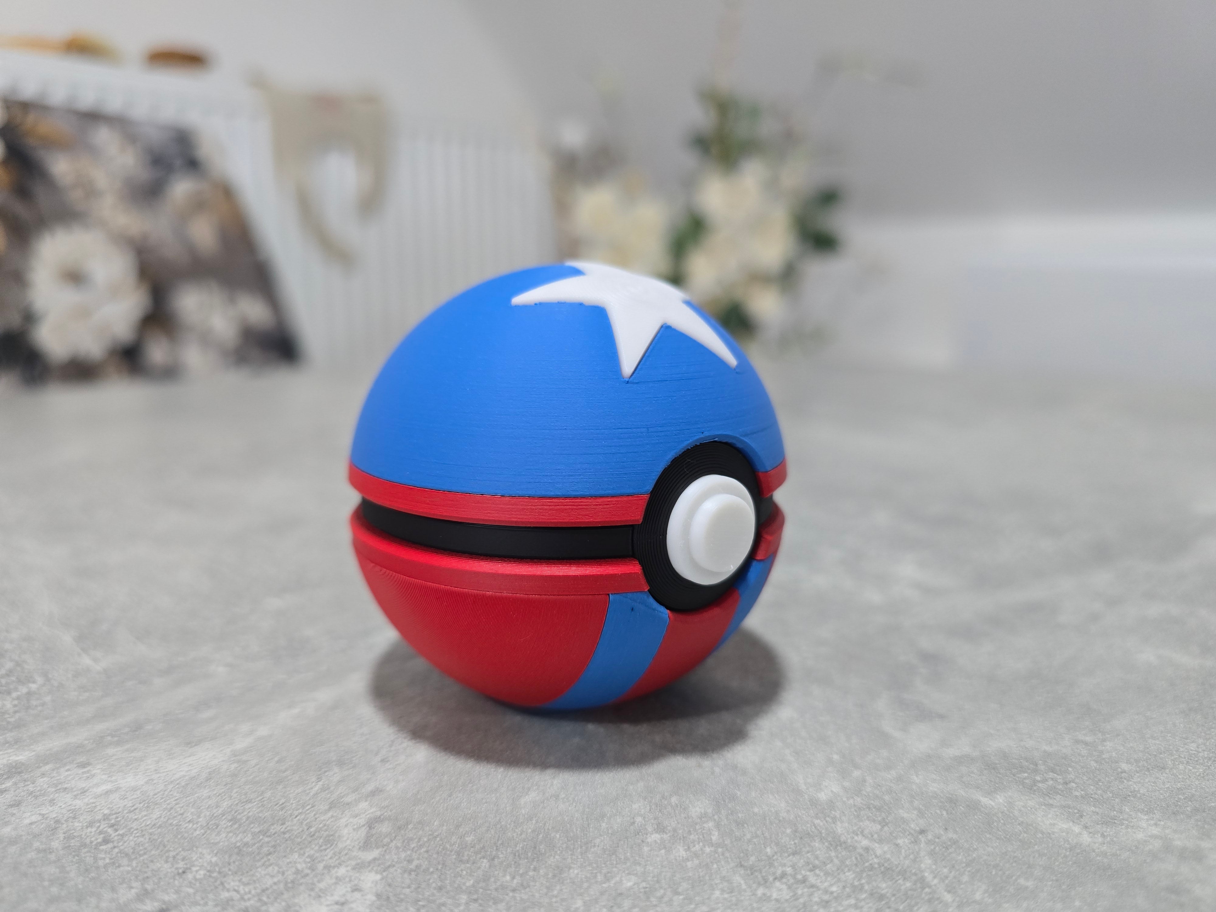 Captain America Pokeball Collector’s Edition | Pokeball Fan Art