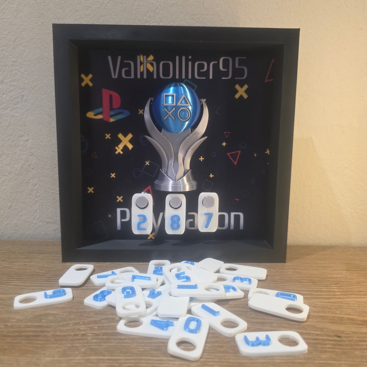 Personalized PlayStation Trophy Counter – PlayStation Background