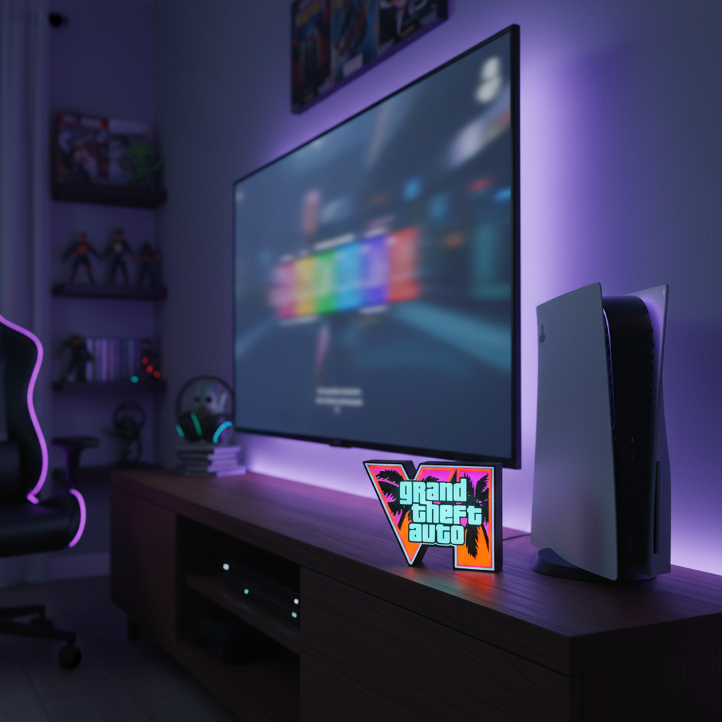 GTA 6 LED RGB Lightbox