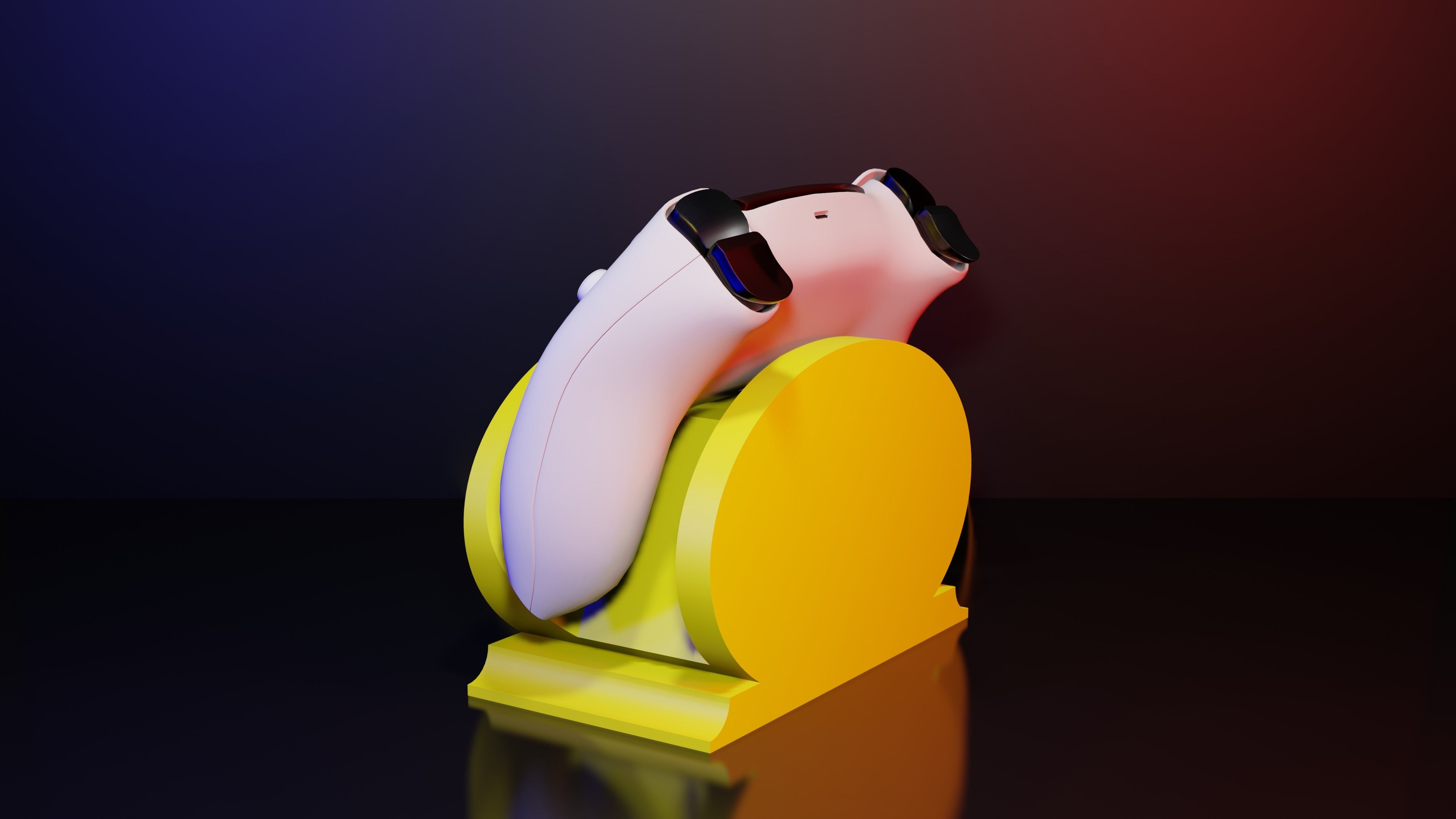 Batman Logo Controller Holder - 3DPrintingLabDesigns