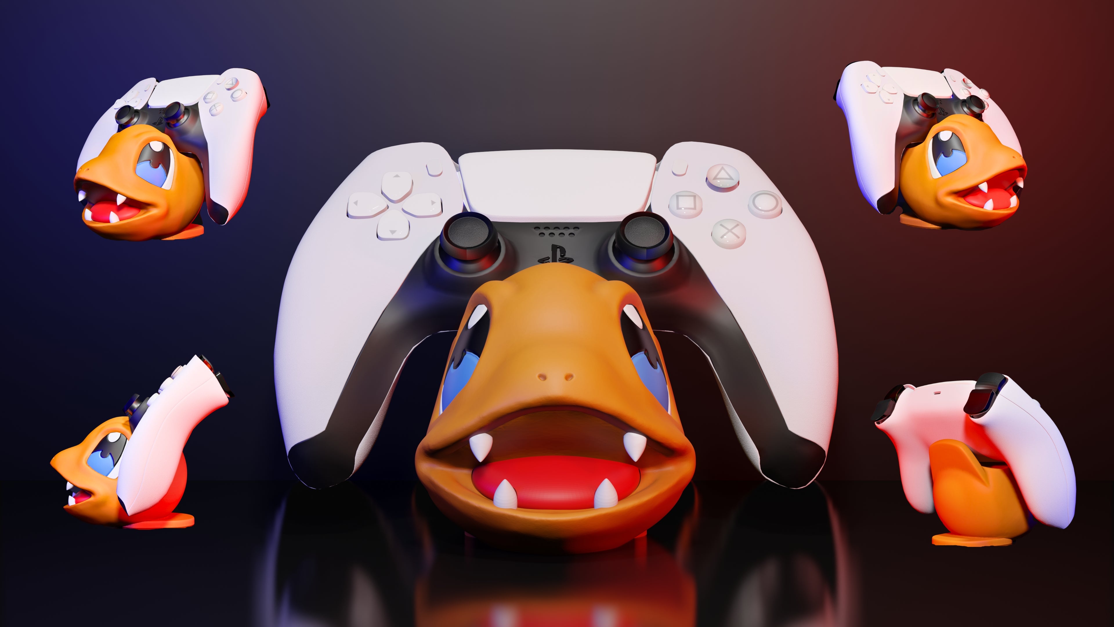 Charmander Controller Holder