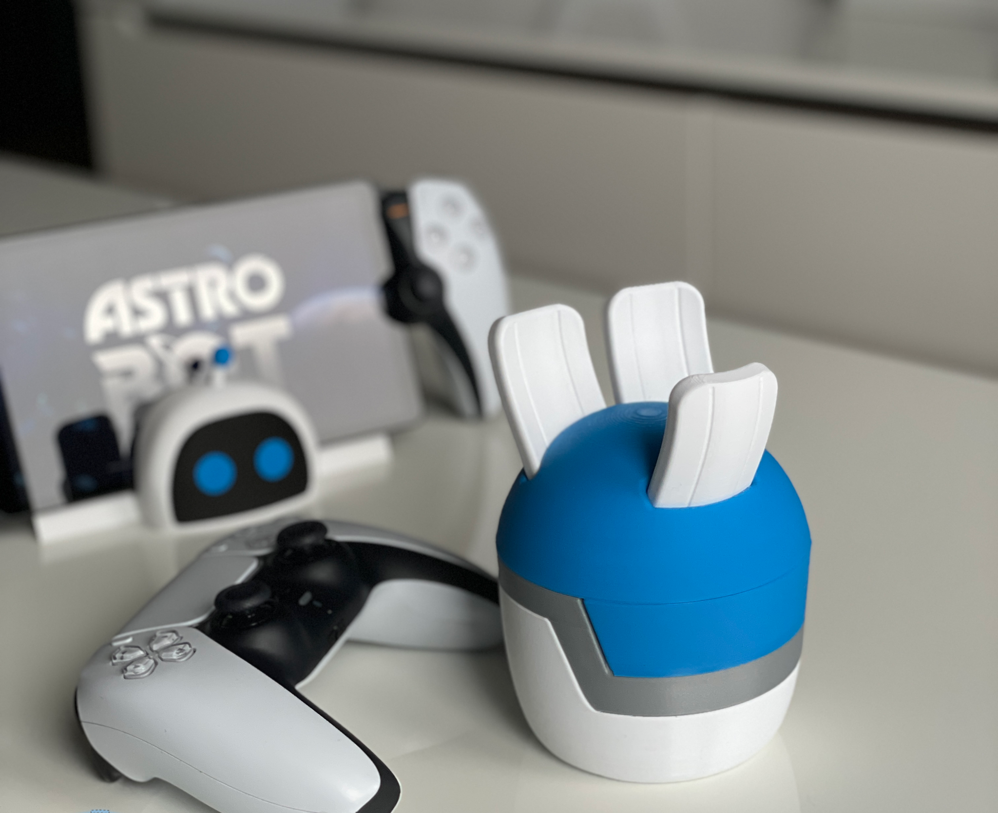 Astro Bot Controller Stand Hand Version - Playstation 5 Dualsense and Portal Holder Astrobot - Gift Idea - Birthday - Christmas Present