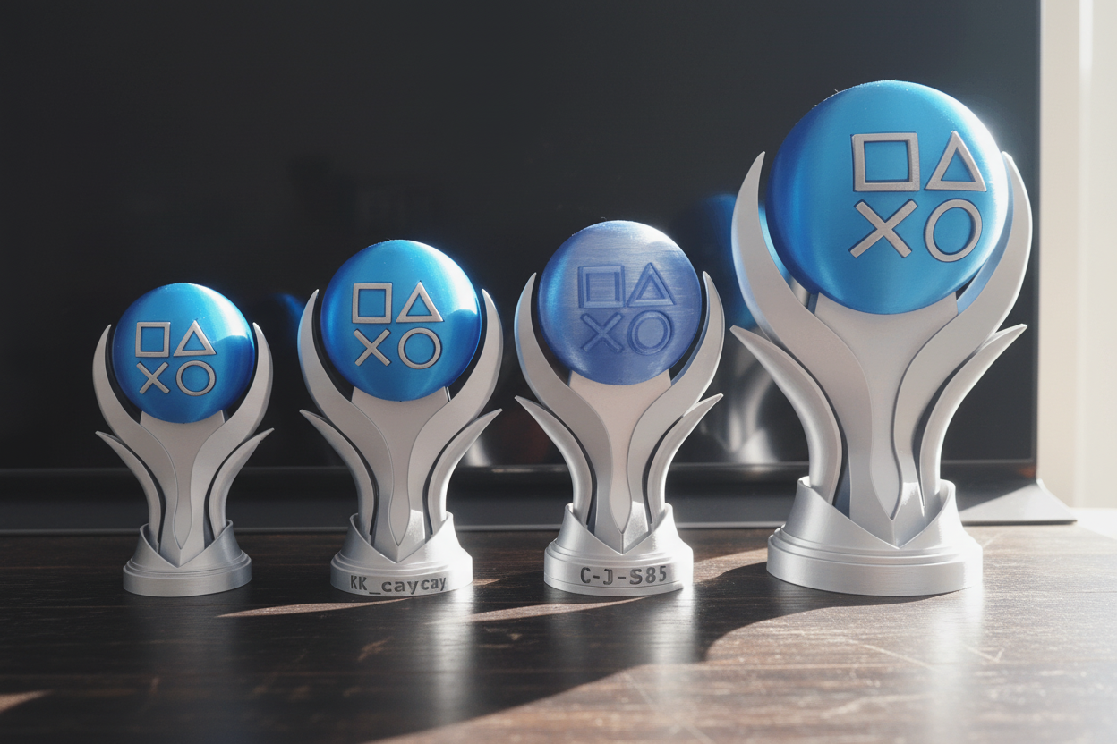 PS5 Platinum Trophy Replica