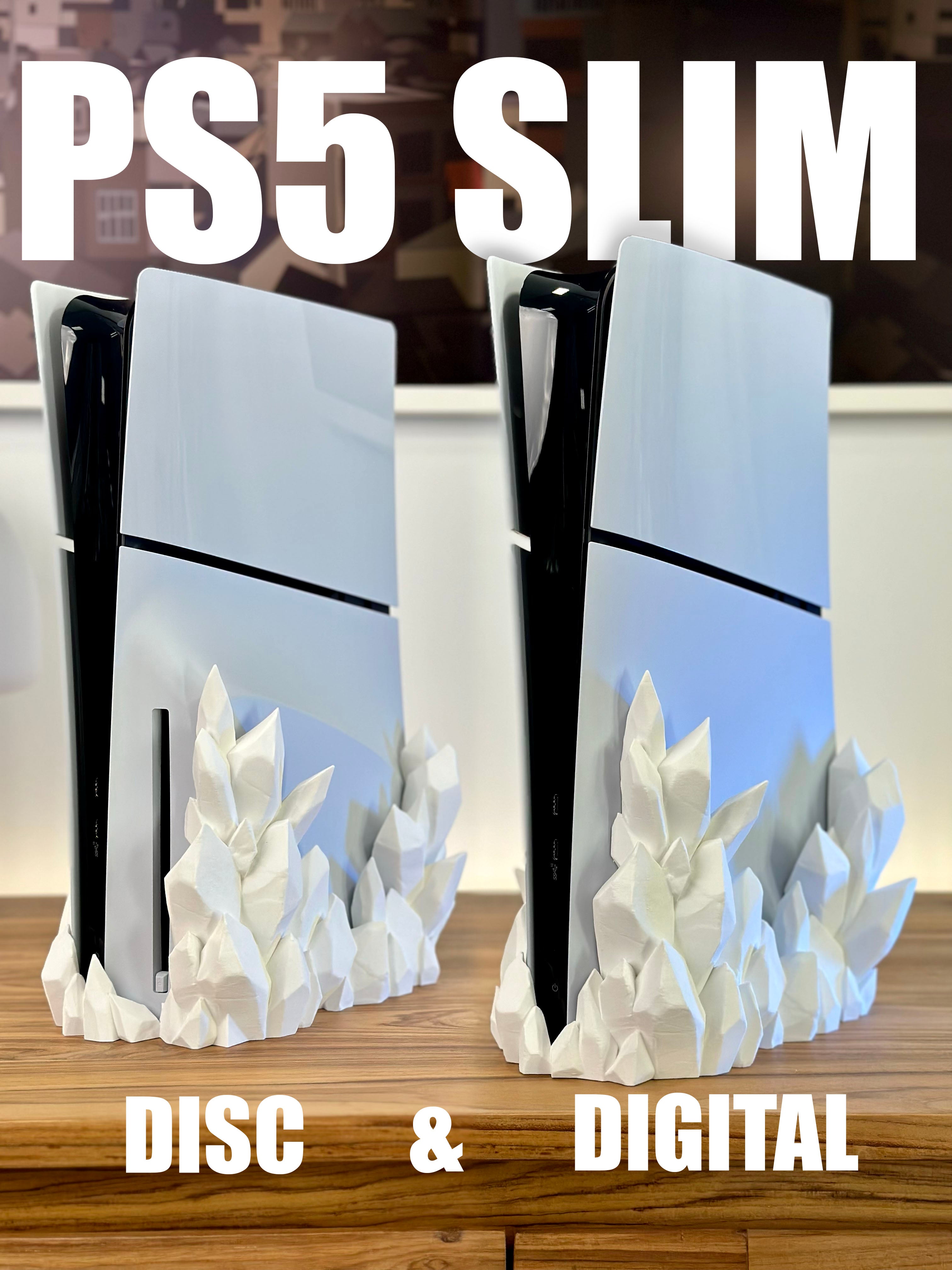 PS5 Slim Crystal Dock - DIGITAL & DISC version