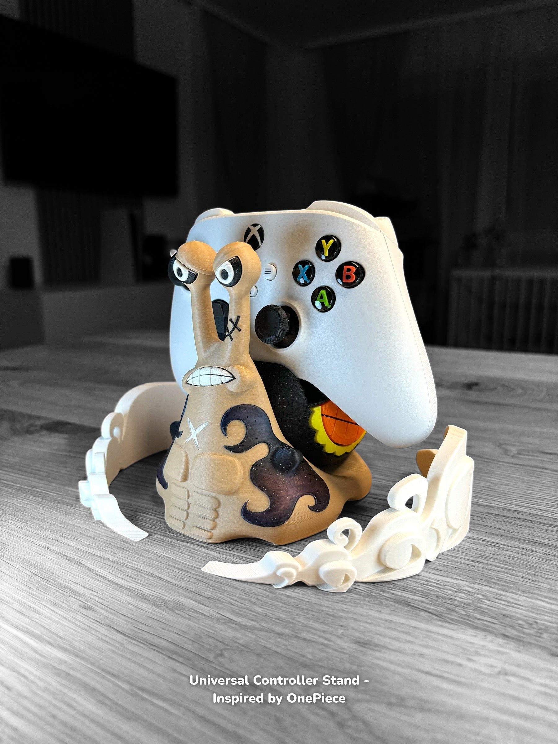 Βάση χειριστηρίου Luffy Gear 5 – Ολόσωμη διακόσμηση anime – Universal θήκη για PS5, Xbox, Switch – Δώρο Anime Gaming για τους λάτρεις