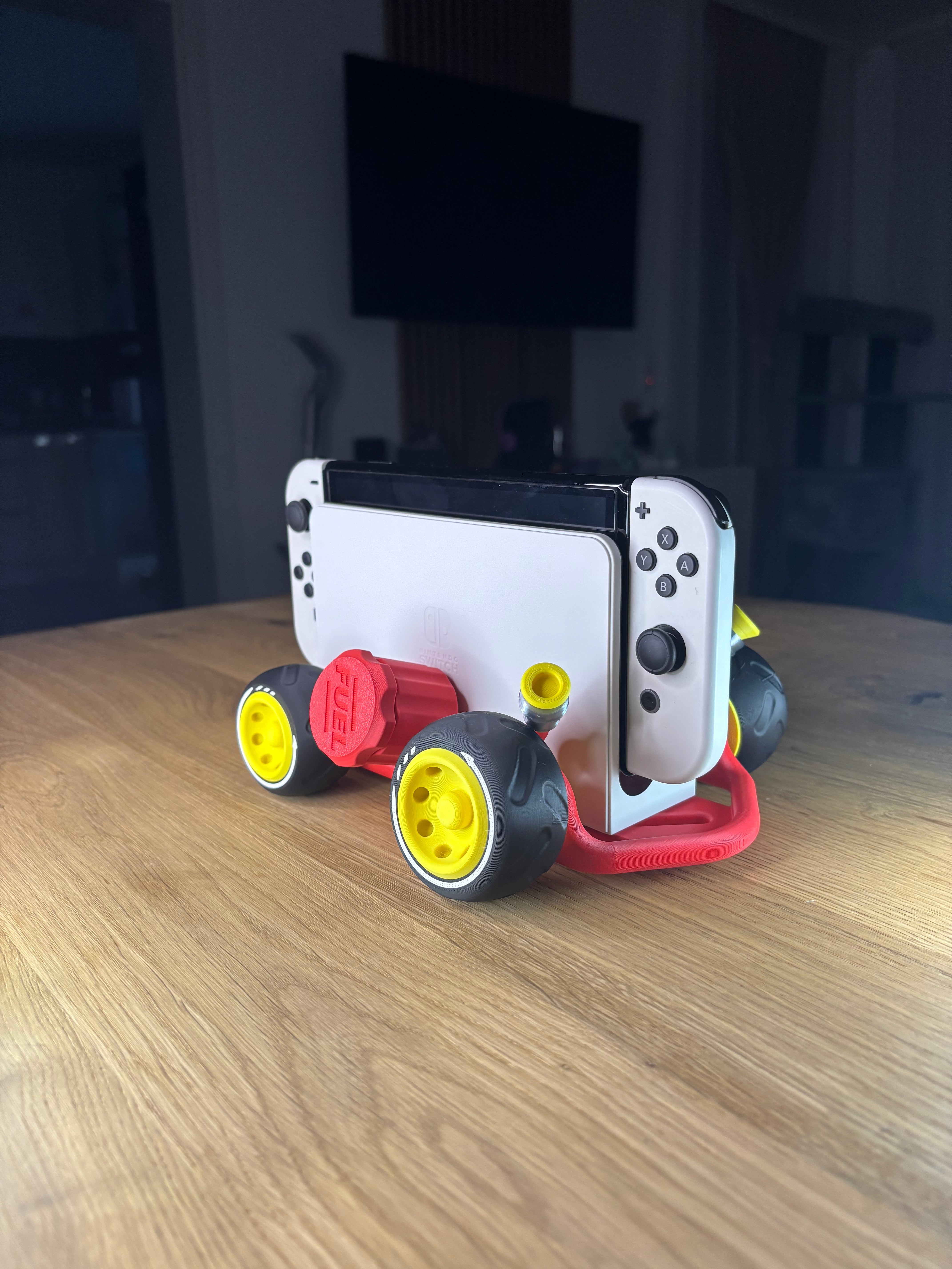 Mario Kart Race Ready Dock for Nintendo Switch OLED & Switch 2 - Super Mario Kart-Themed Stand & Charger Holder - Gaming Display