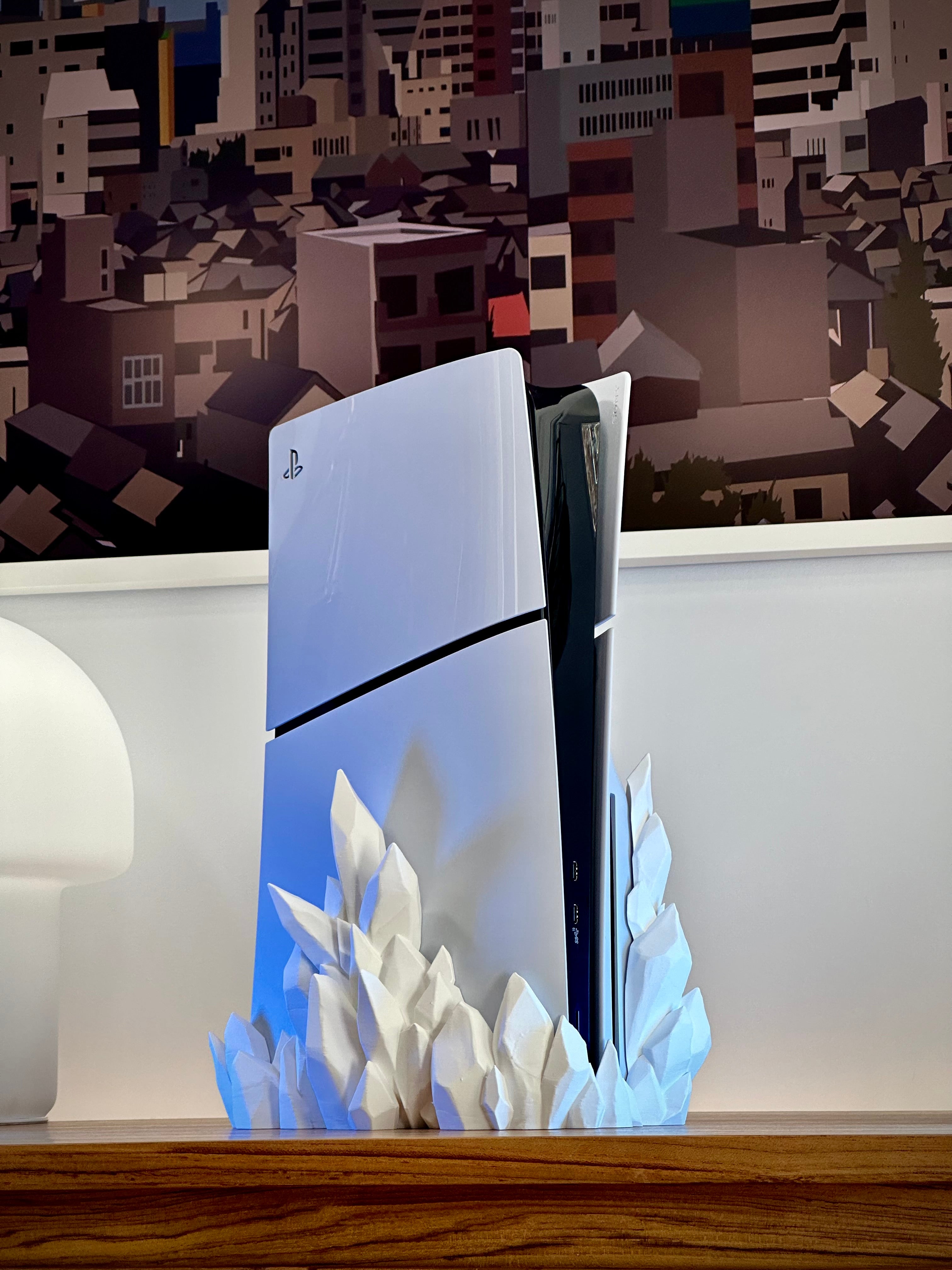 PS5 Slim Crystal Dock - DIGITAL & DISC version