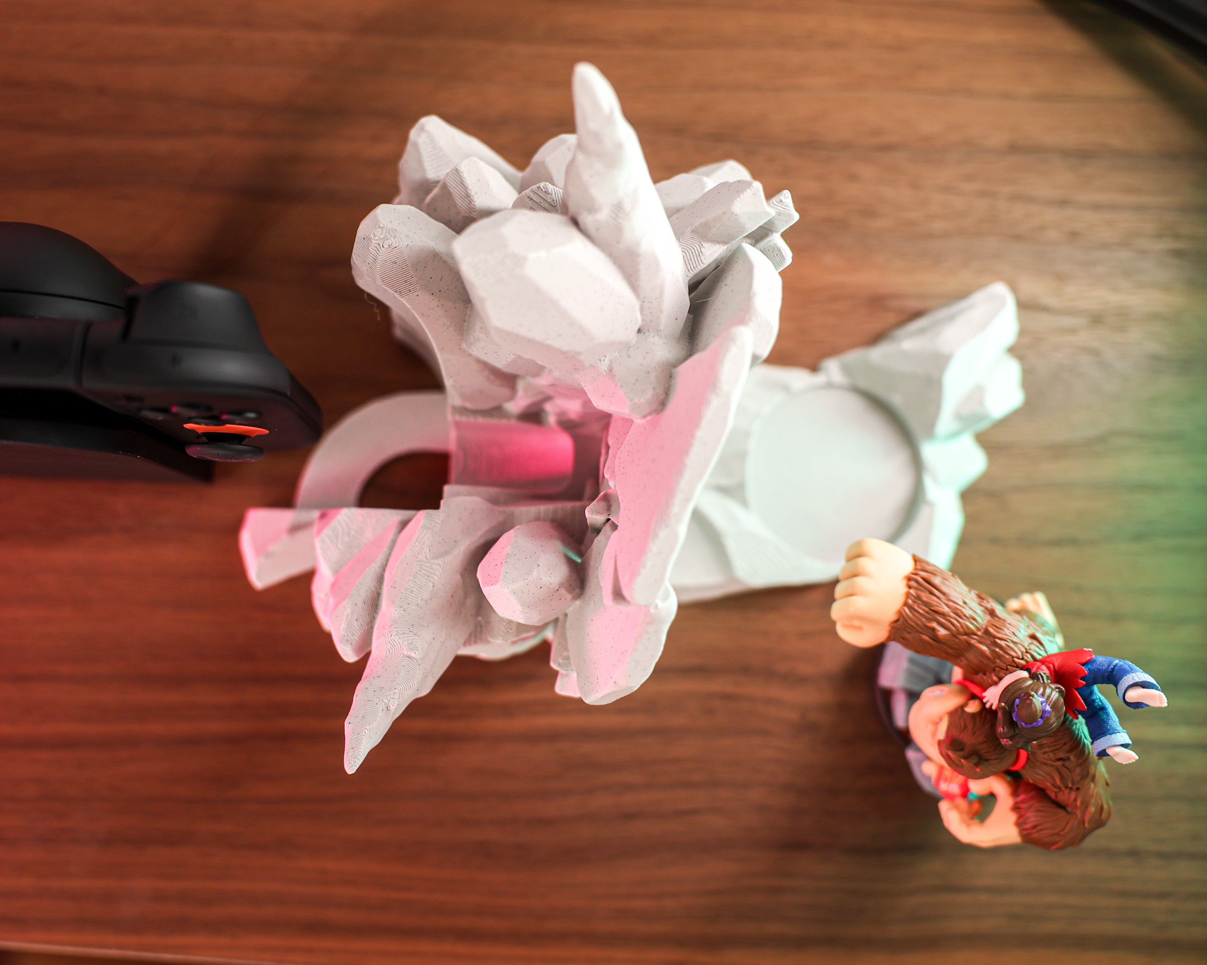 Donkey Kong Nintendo Switch 2 Dock Cover – 3D Printed Jungle Display Stand – Gorilla Smash Console Decor