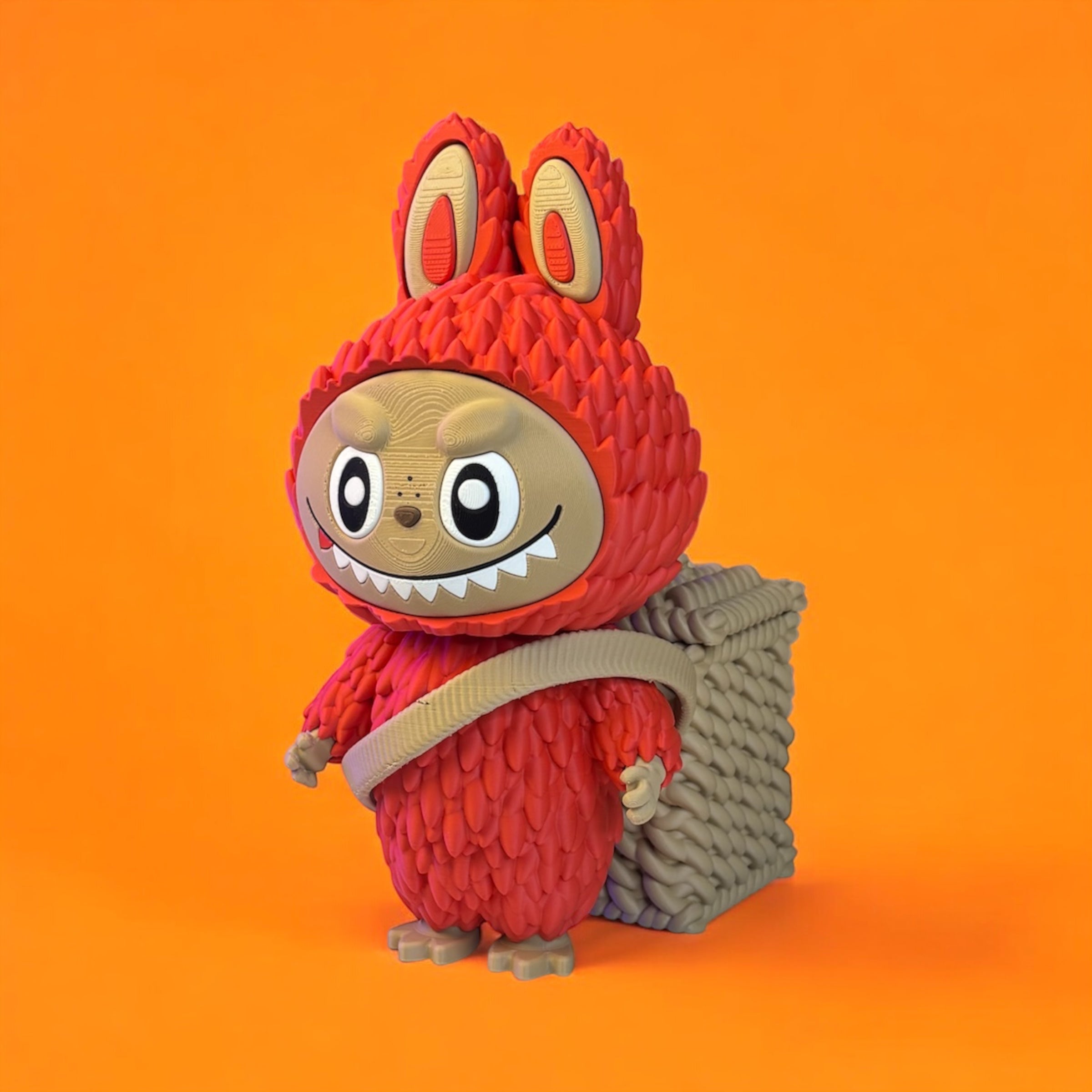 Labubu Doll Desk Organizer – Pop Mart Style Pencil Holder, Cute Monster Back-to-School Desk Friend