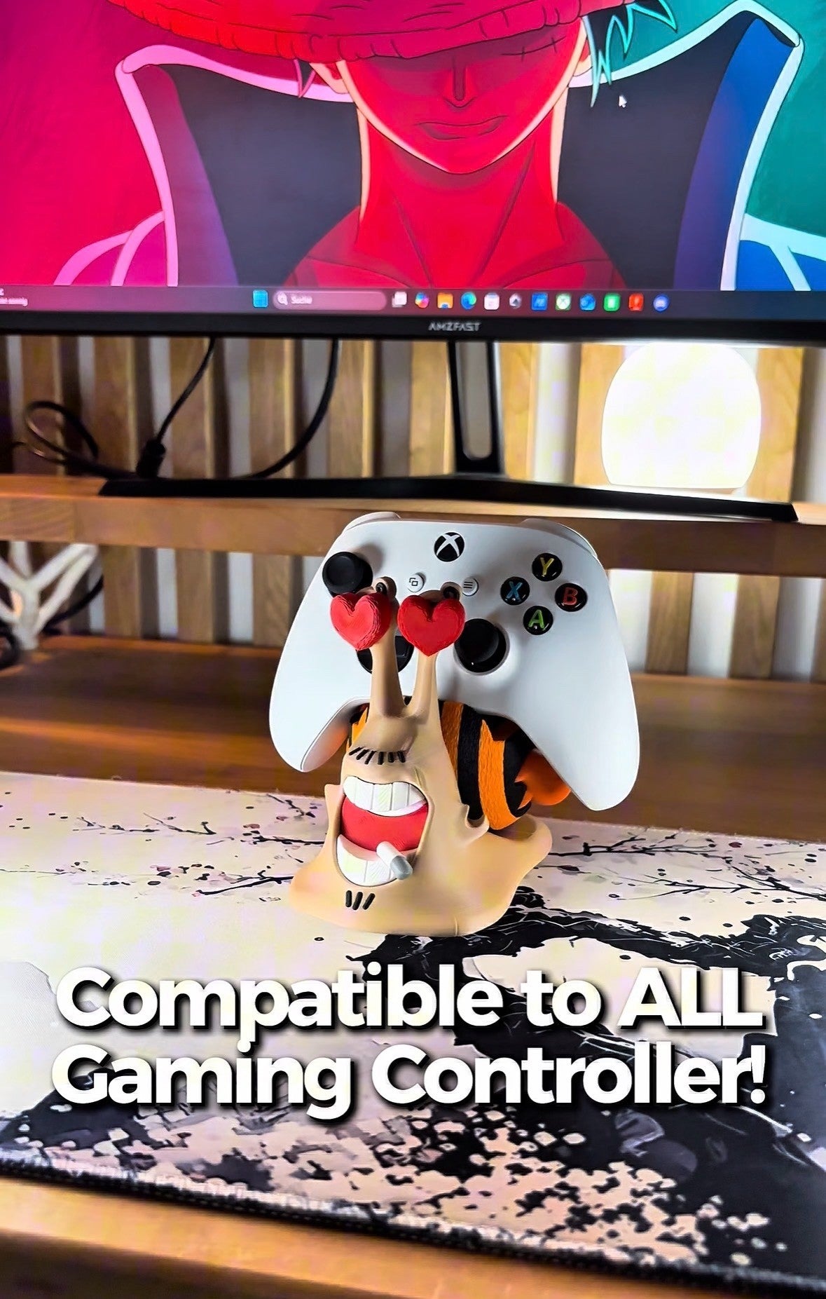 Sanji Controller Holder – One Piece Anime Gaming Controller Stand for PS5, Xbox & Nintendo