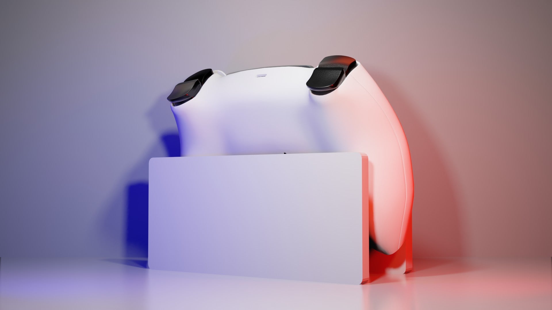 Retro NES Style Universal Controller Stand - Holder for PS5, Xbox, Switch Pro & PC Controllers - Gaming Room Desk Decor