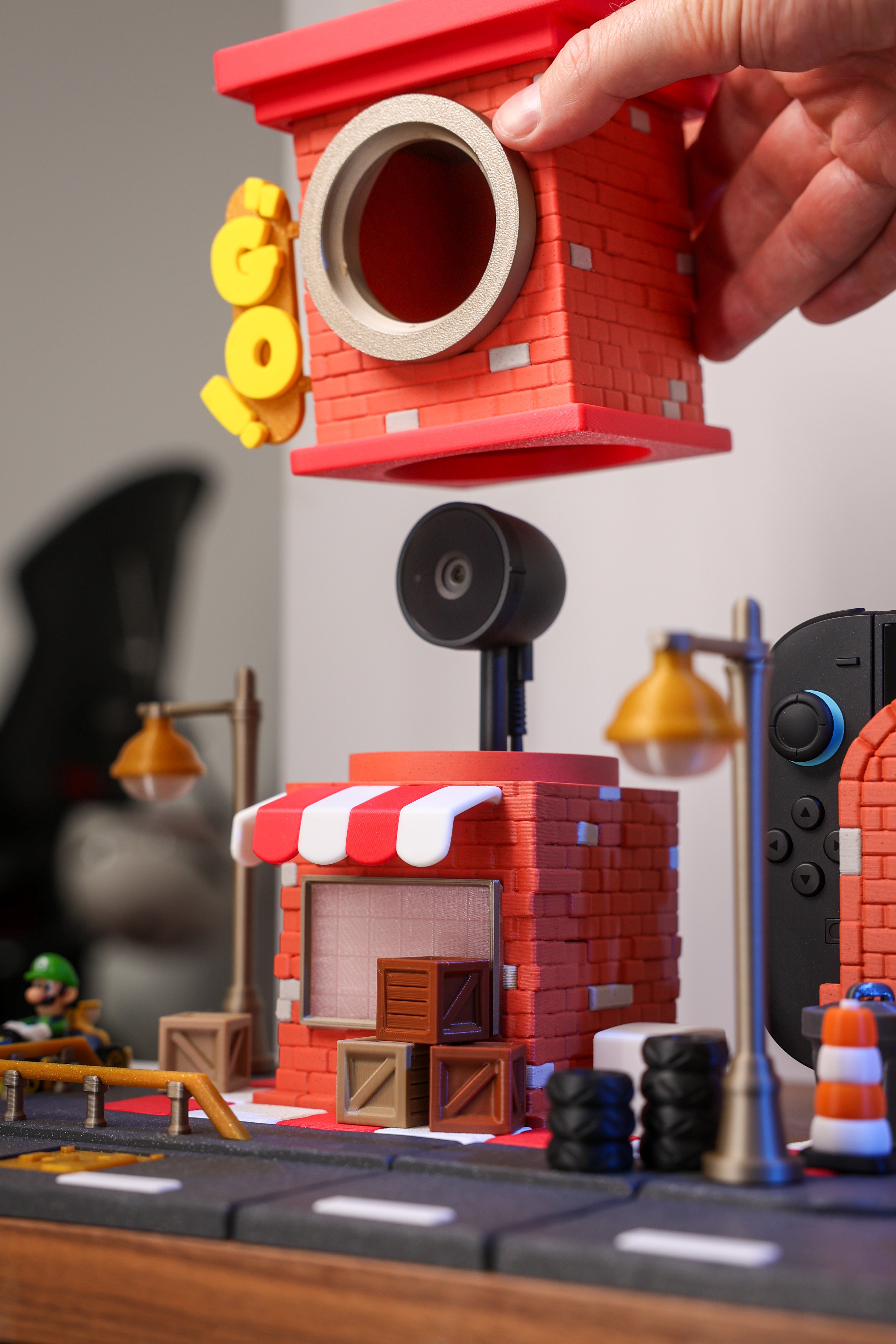 Πύργος κάμερας για Nintendo Switch 2 – Βάση εμπνευσμένη από το Mario Kart της Turbo District