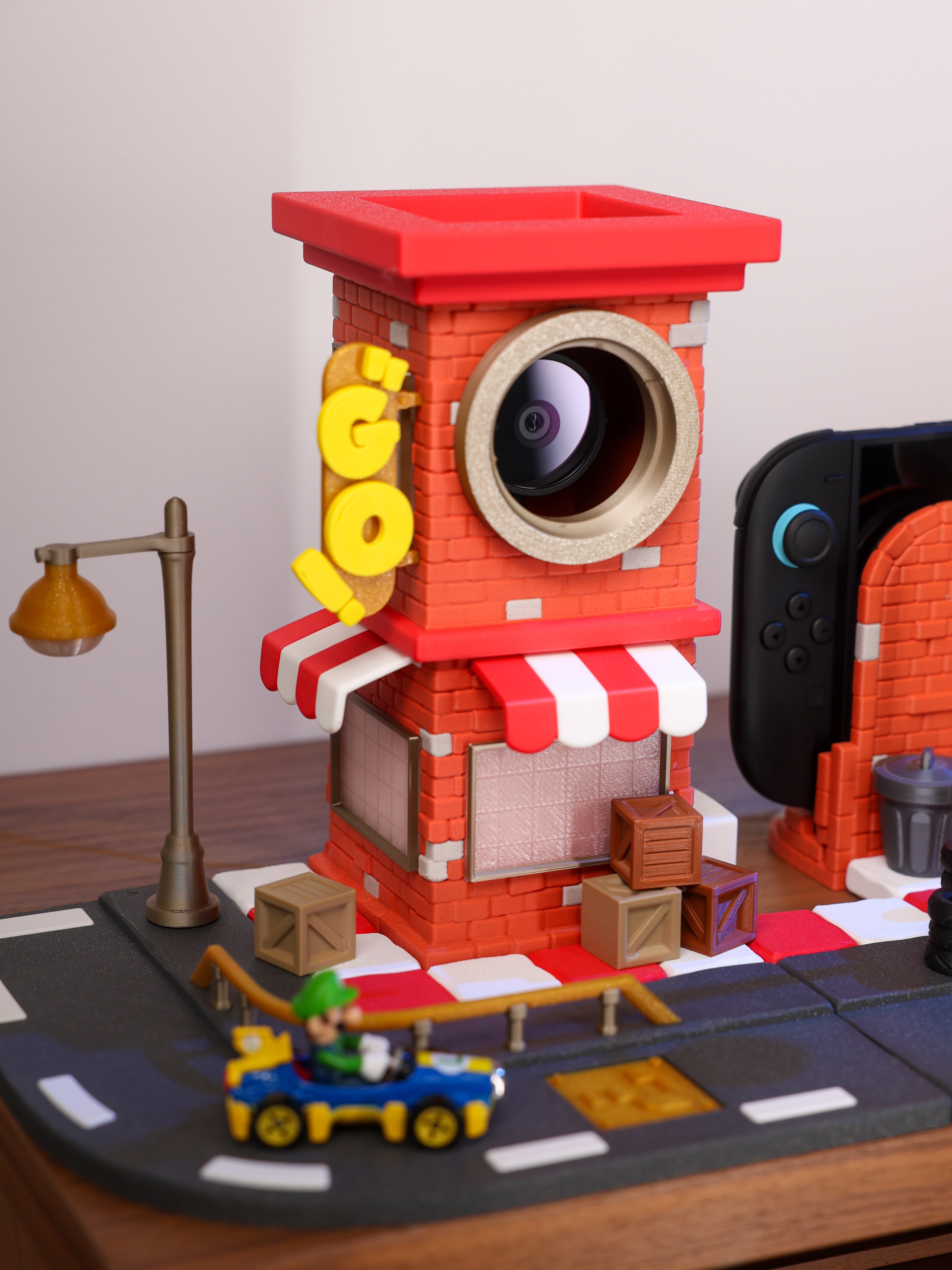 Πύργος κάμερας για Nintendo Switch 2 – Βάση εμπνευσμένη από το Mario Kart της Turbo District