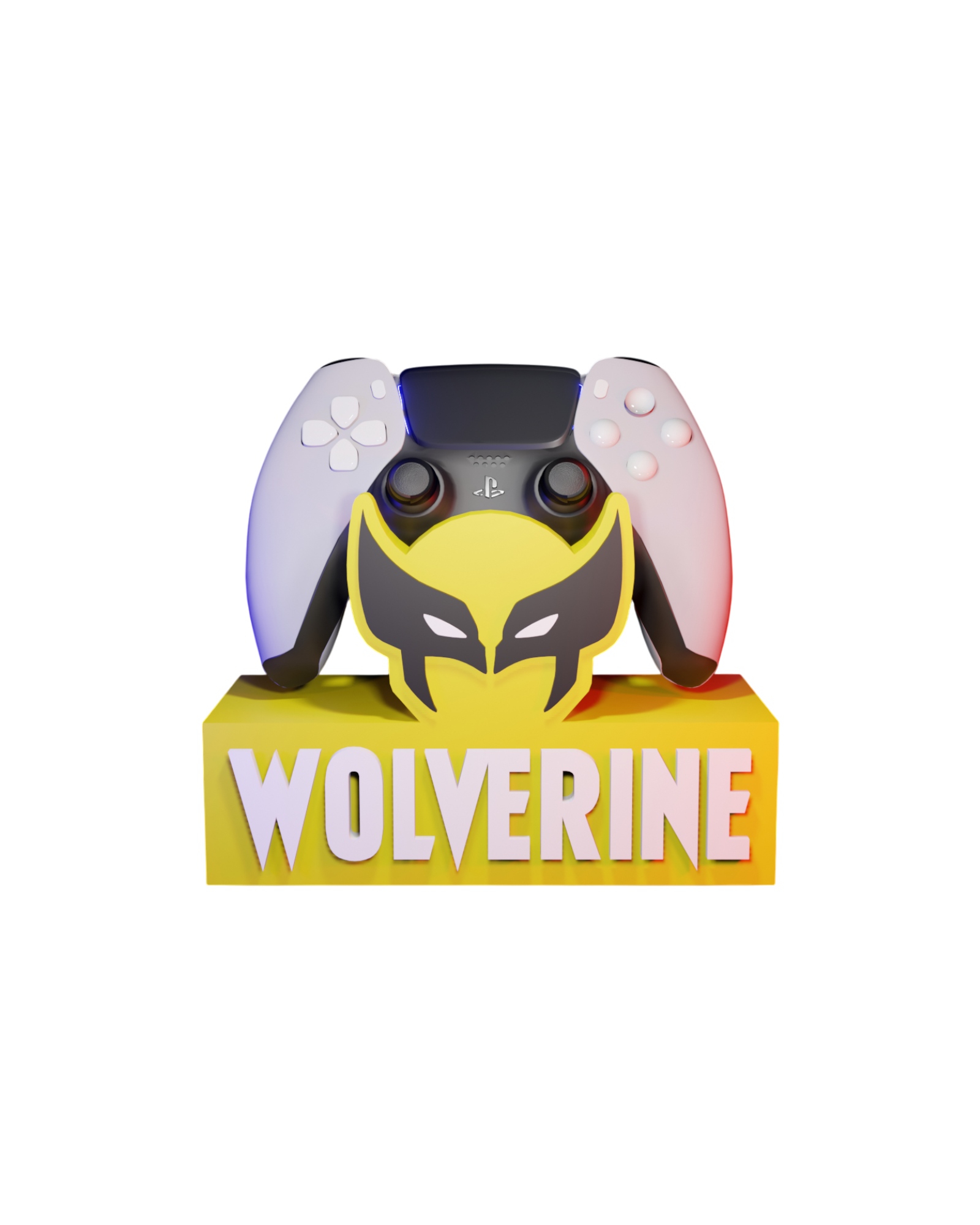 Wolverine Controller Stand – PS5 & Xbox Holder | Wolverine PS5 and Xbox Controller Holder - X-Men Gaming Stand
