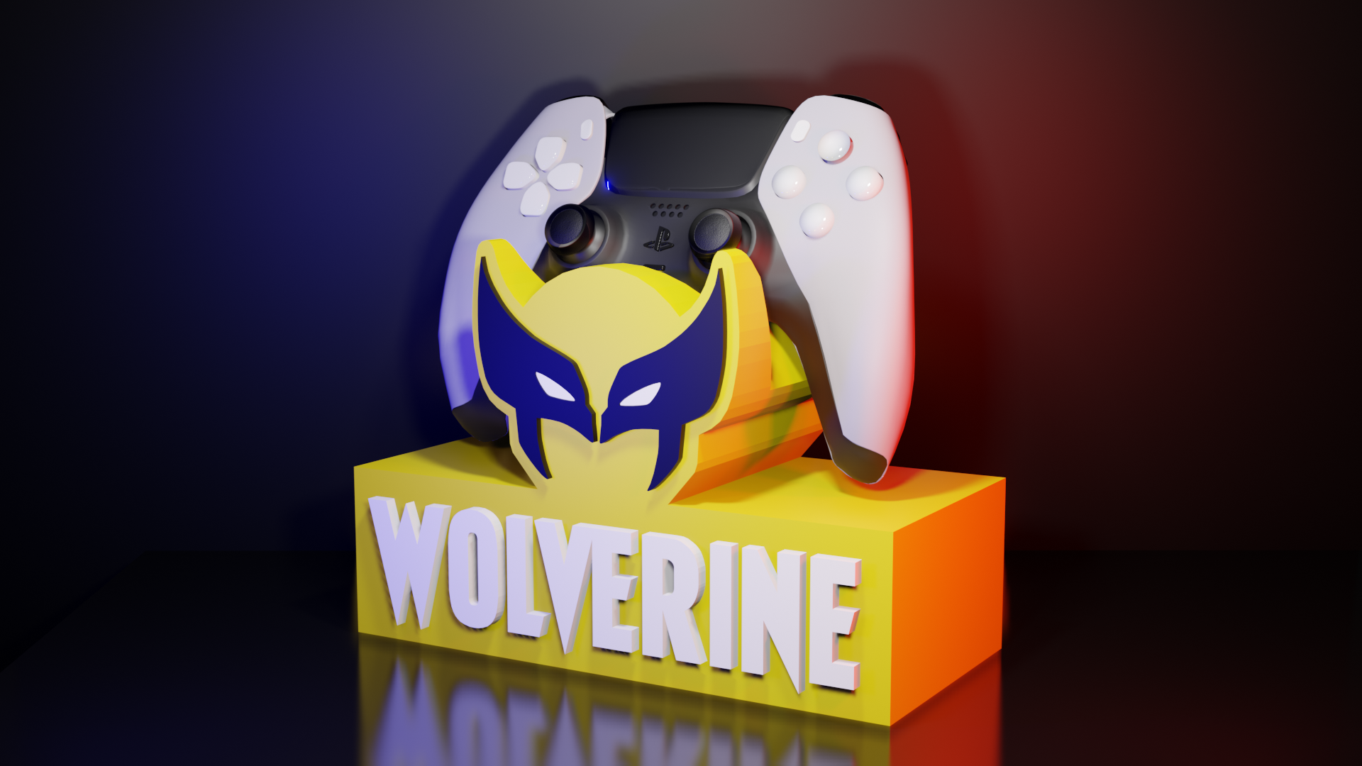 Wolverine Controller Stand – PS5 & Xbox Holder | Wolverine PS5 and Xbox Controller Holder - X-Men Gaming Stand