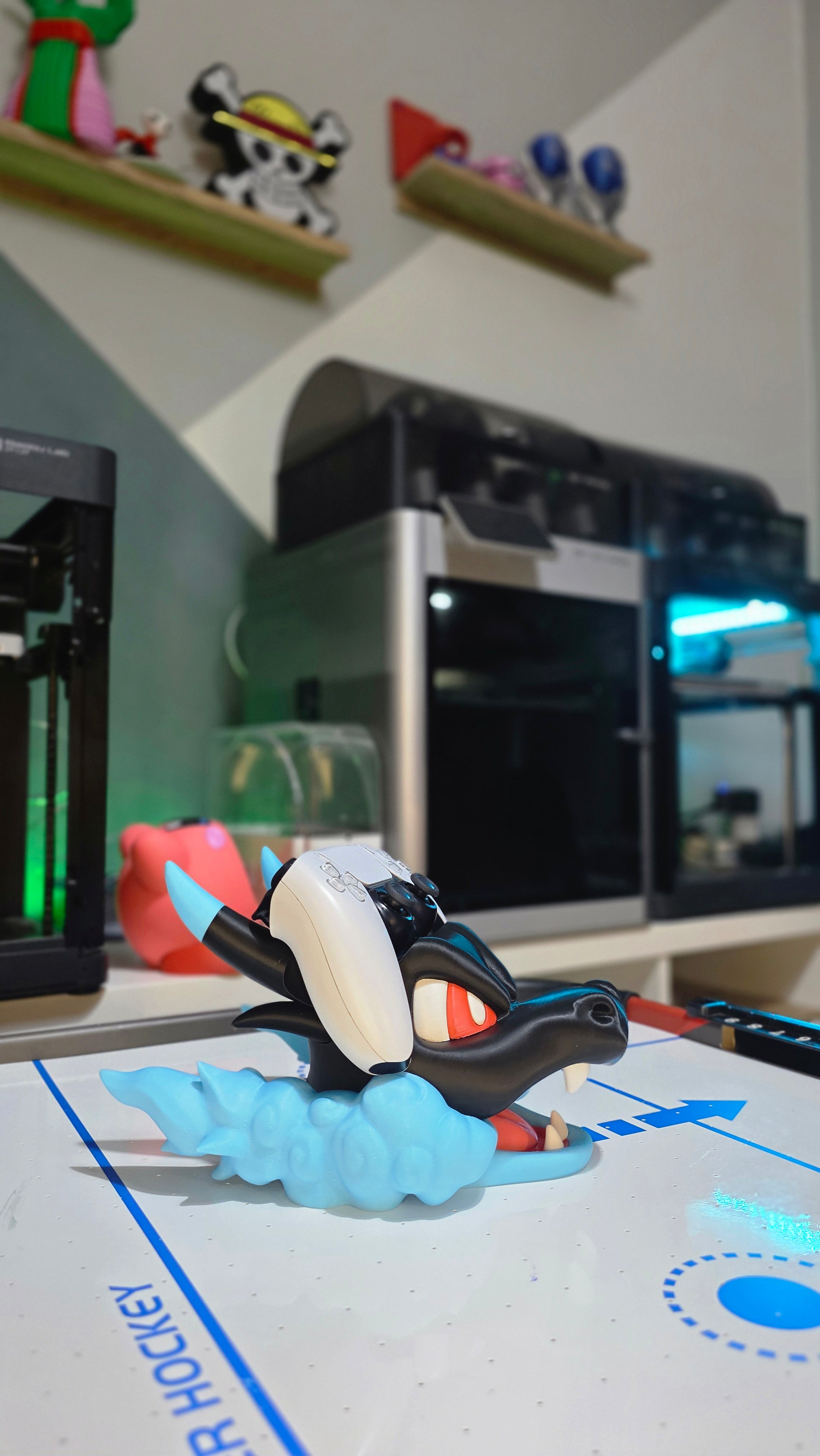 Mega Charizard X - Universal Controller Stand & Gaming Decor