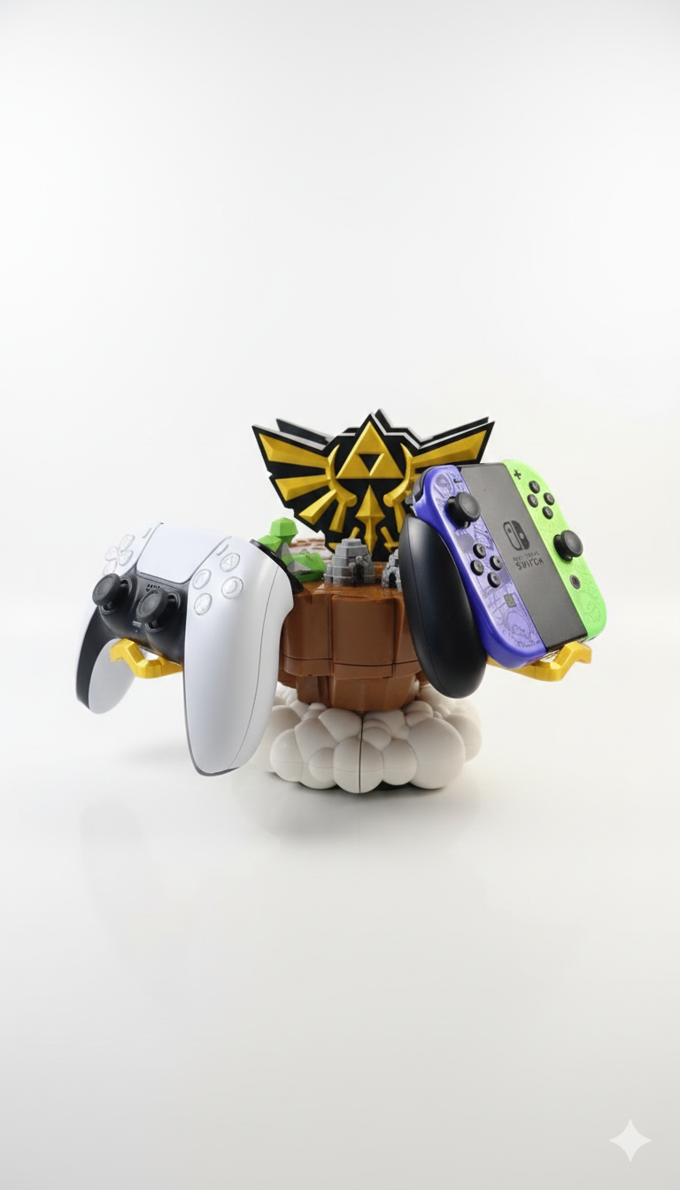 Floating Islands Controller Stand (Inspired by Zelda)