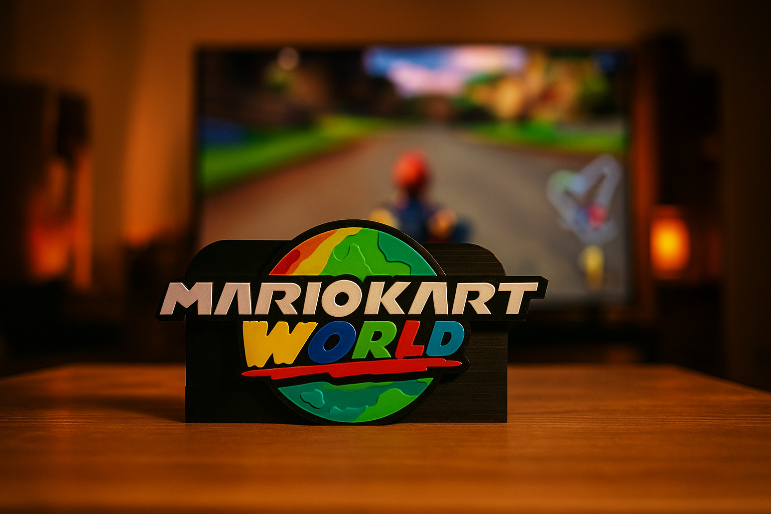 Nintendo Switch 2 Docking Station Mario Kart World Theme