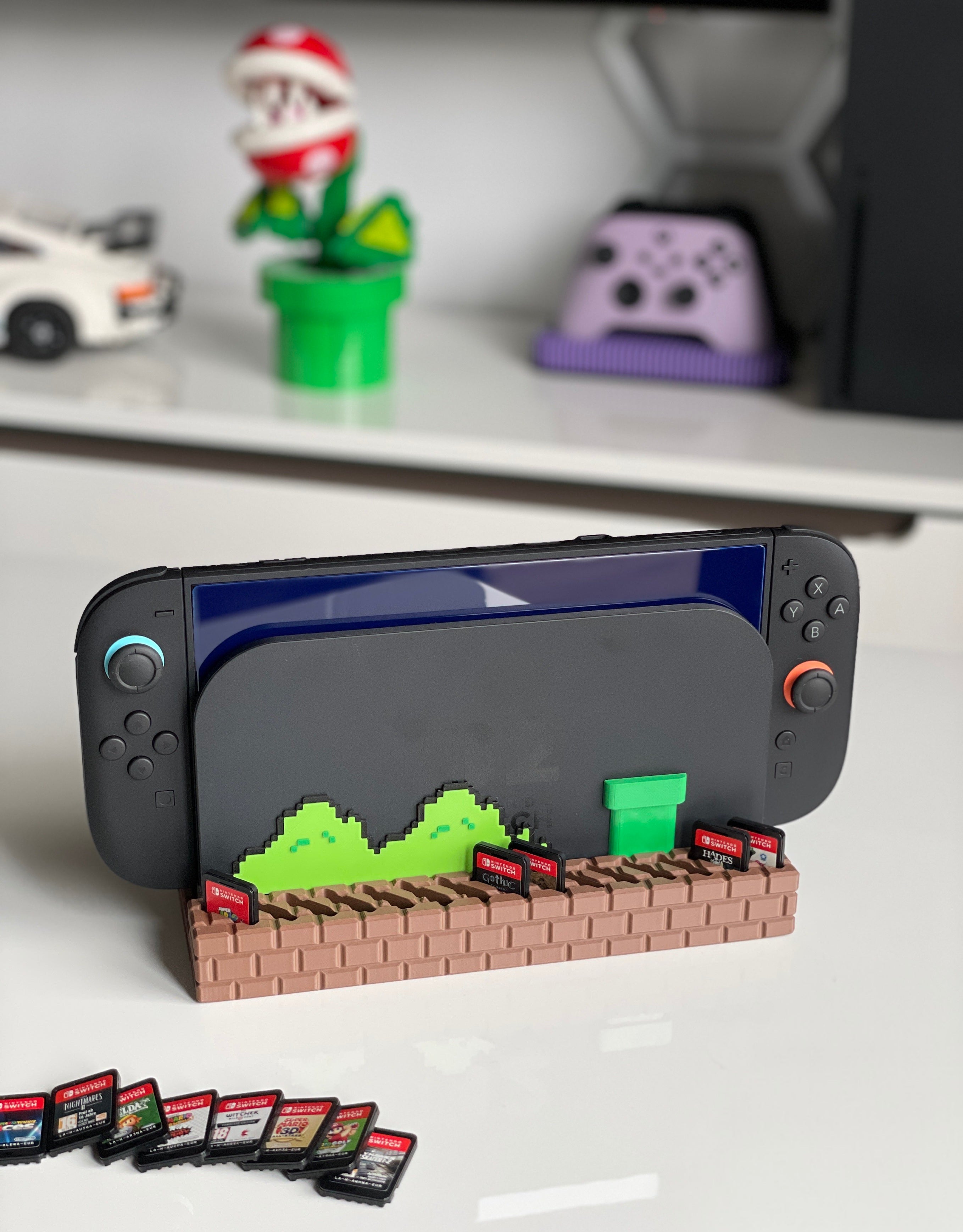 Nintendo Switch 2 Brick Dock - Cartridge Holder