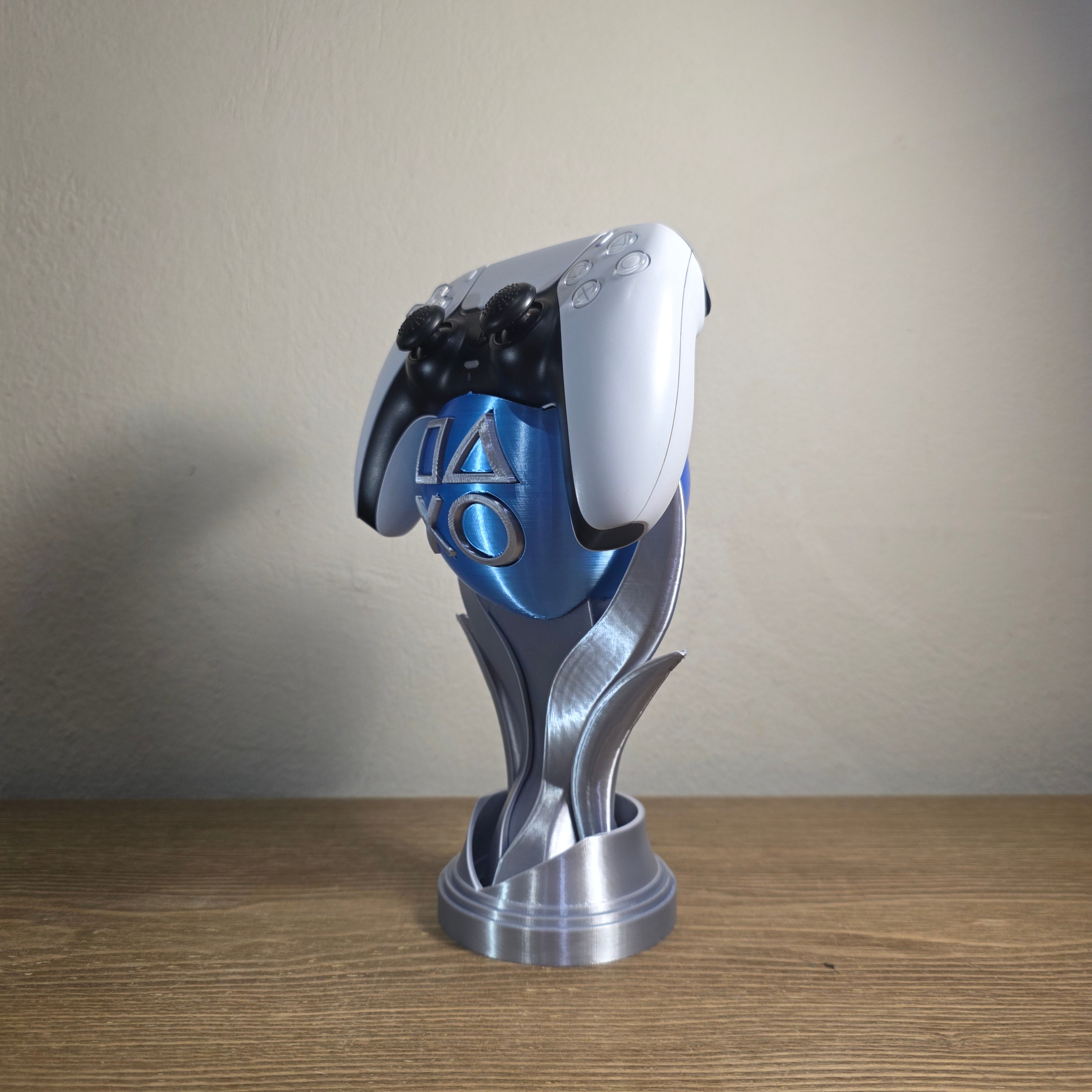 PS5 Platinum Trophy Controller Holder, Personalized Dualsense Stand ,Gaming Desk Decor