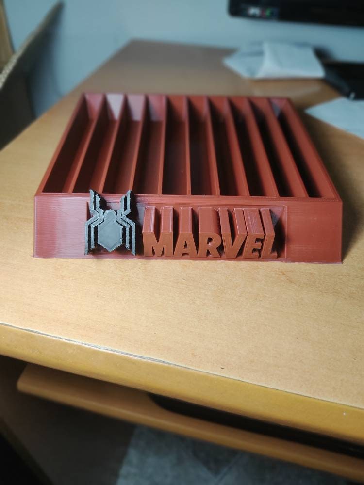 3D Playstation Spiderman Marvel Game Case Holder - 3DPrintingLabDesigns
