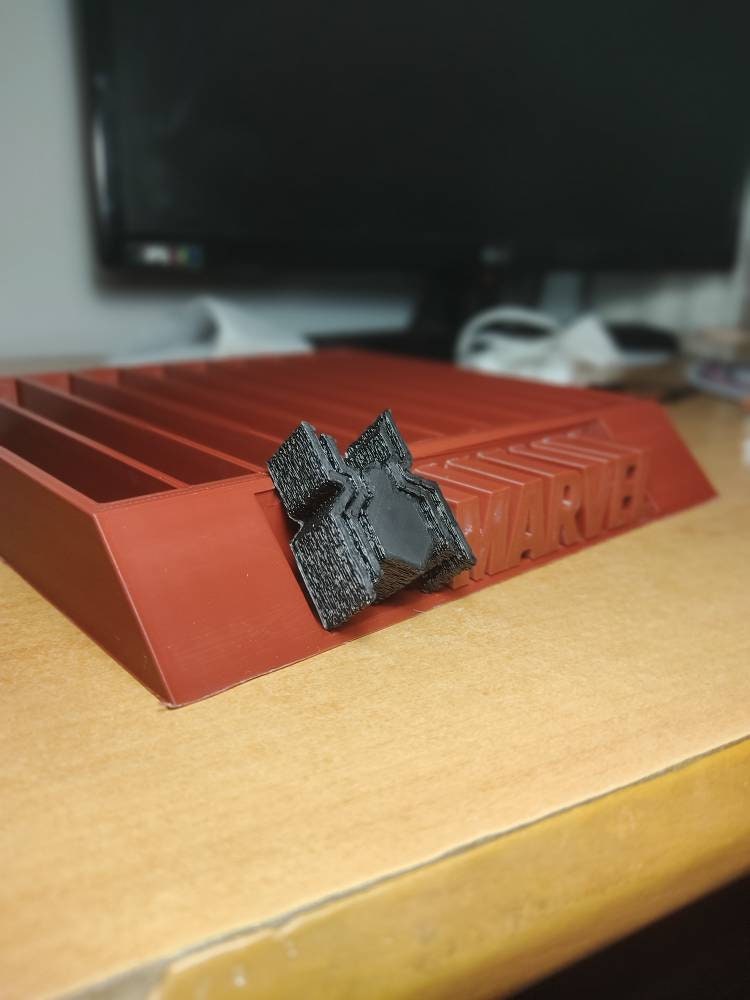 3D Playstation Spiderman Marvel Game Case Holder - 3DPrintingLabDesigns