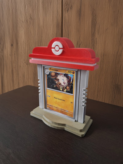 Pokemon Pokopia Card Display Stand, Trading Card Holder, TCG Display, Pokemon Center Inspired, Collector Desk Decor, Card Stand