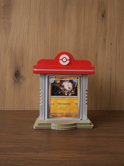 Pokemon Pokopia Card Display Stand, Trading Card Holder, TCG Display, Pokemon Center Inspired, Collector Desk Decor, Card Stand
