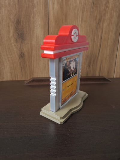 Pokemon Pokopia Card Display Stand, Trading Card Holder, TCG Display, Pokemon Center Inspired, Collector Desk Decor, Card Stand