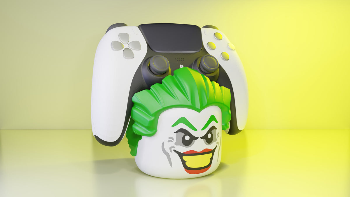 Joker Controller Holder Stand for PS5 DualSense, Gaming Desk Decor