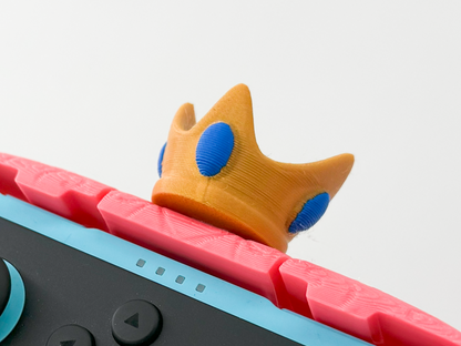 Princess Peach Inspired Joy-Con Grip for Nintendo Switch 1 & 2 – Ergonomic Controller Holder for Gamers