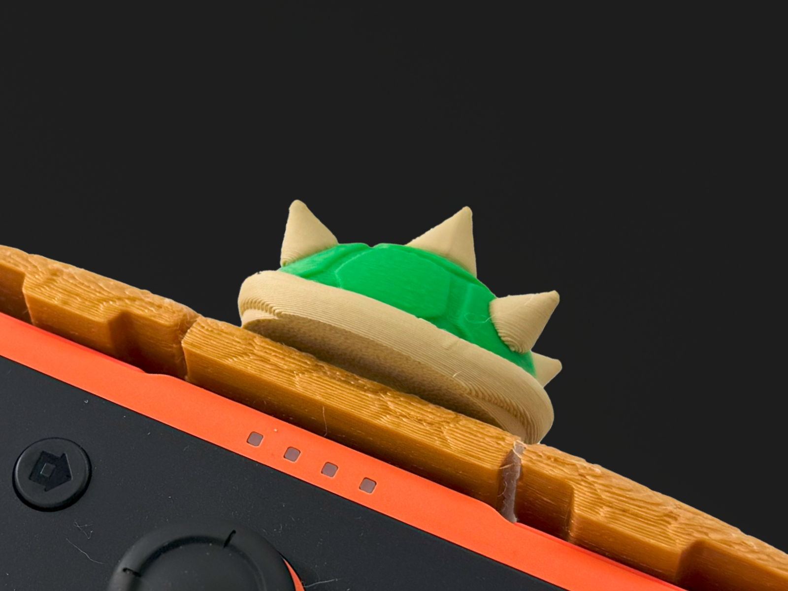 King Bowser  Inspired Joy-Con Grip for Nintendo Switch 2 – Ergonomic Controller Holder for Gamers