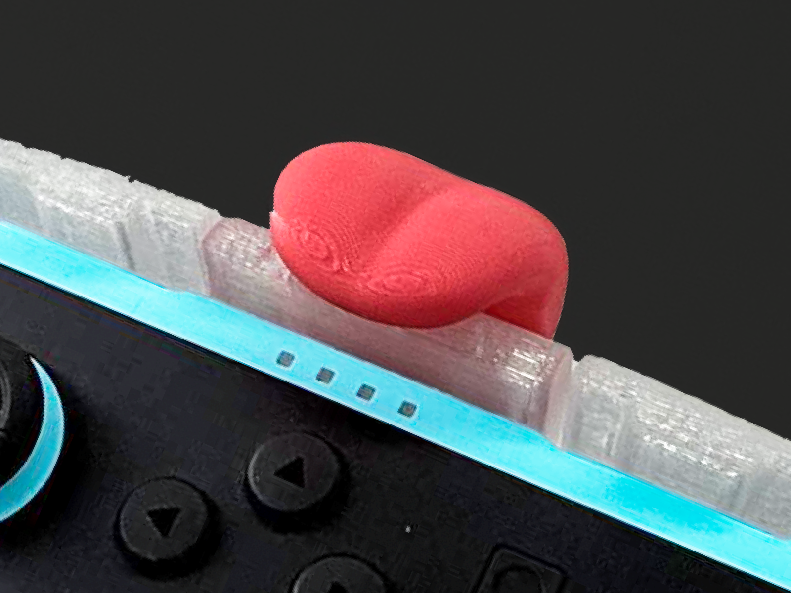 Ghost Boo Inspired Joy-Con Grip for Nintendo Switch 2 – Ergonomic Controller Holder for Gamers