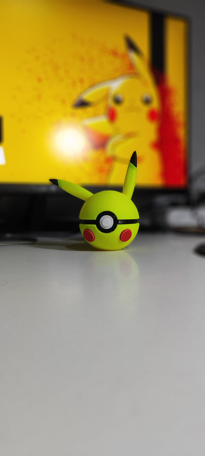 Pikachu Pokemon Pokeball Charging Station Stand for Apple Watch, Samsung Galaxy Watch , Smartwatches with Circular Magnetic Charger