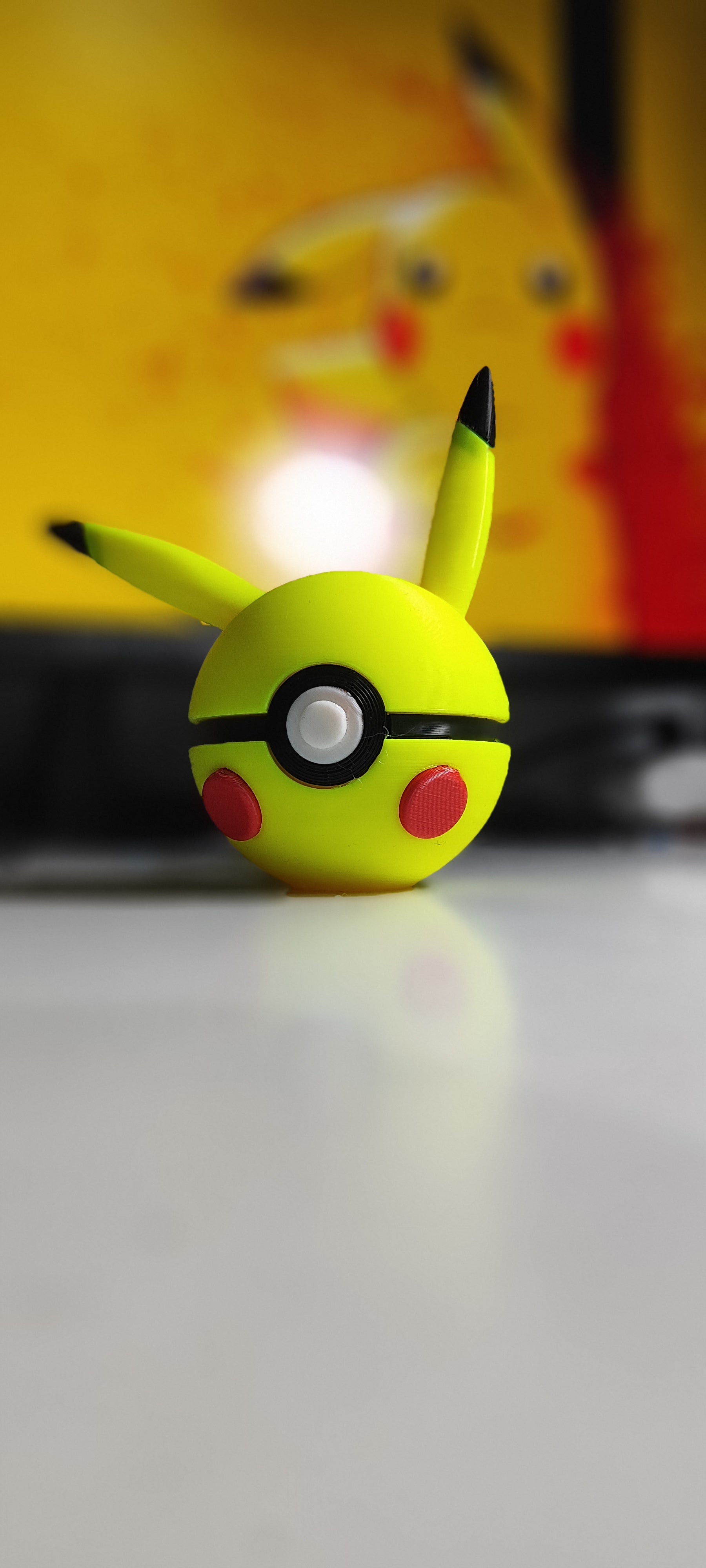 Pikachu Pokemon Pokeball Charging Station Stand for Apple Watch, Samsung Galaxy Watch , Smartwatches with Circular Magnetic Charger