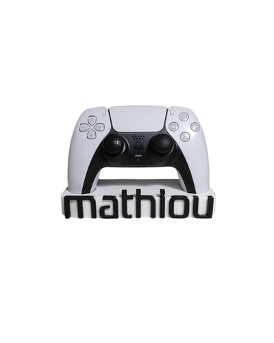 Custom 3D Printed Gaming Holder - PS5 Gift - Customizable PS5 DualSense Controller Stand – Personalized Gaming Gift - 3DPrintingLabDesigns