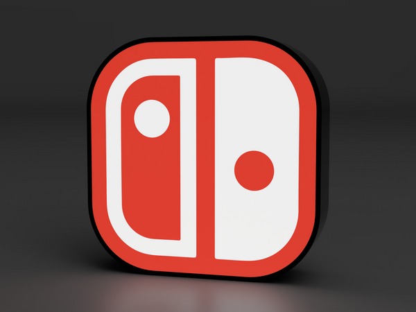 Nintendo Switch Logo LED LightBox