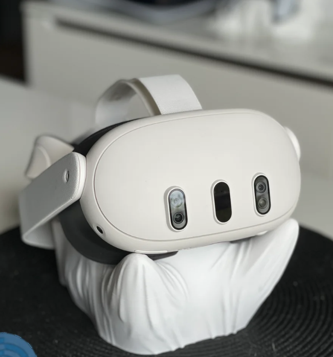 Βάση σύνδεσης Meta Quest 3 Ghost Dock για ακουστικά VR - Συμβατό με Quest 3