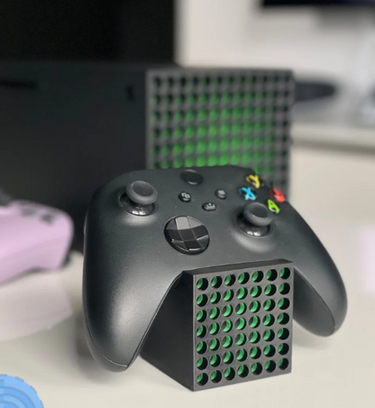 Βάση χειριστηρίου Xbox Series X – Μοιάζει με κονσόλα, κρατάει το χειριστήριό σας | Αστείο δώρο για gamer, διακόσμηση Xbox, σταθμός σύνδεσης Xbox