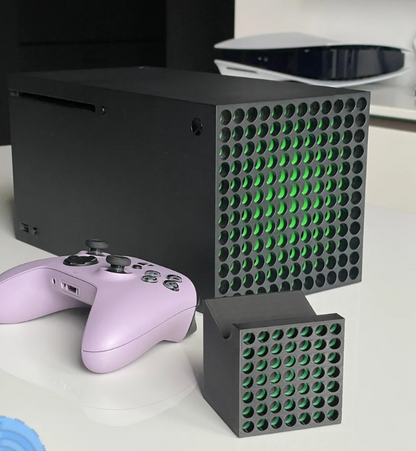 Βάση χειριστηρίου Xbox Series X – Μοιάζει με κονσόλα, κρατάει το χειριστήριό σας | Αστείο δώρο για gamer, διακόσμηση Xbox, σταθμός σύνδεσης Xbox