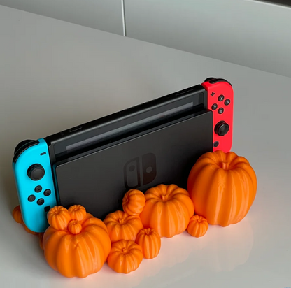 Nintendo Switch 2 , OLED & Classic Pumpkin Patch Display & Game Cartridge Storage Stand