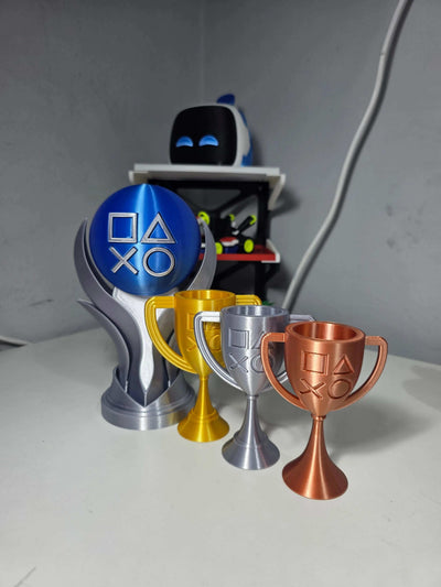 Playstation 5 Full Collection of Trophies - 3DPrintingLabDesigns